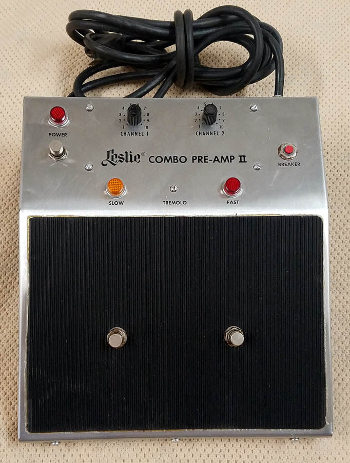 Check out our used Leslie Combo Preamp Pedals!