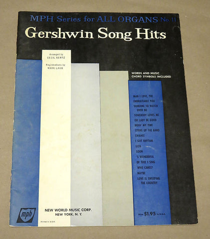 Gershwin Song Hits for the Hammond Organ