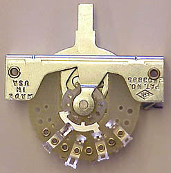 3-position contact switch for half moon switch case