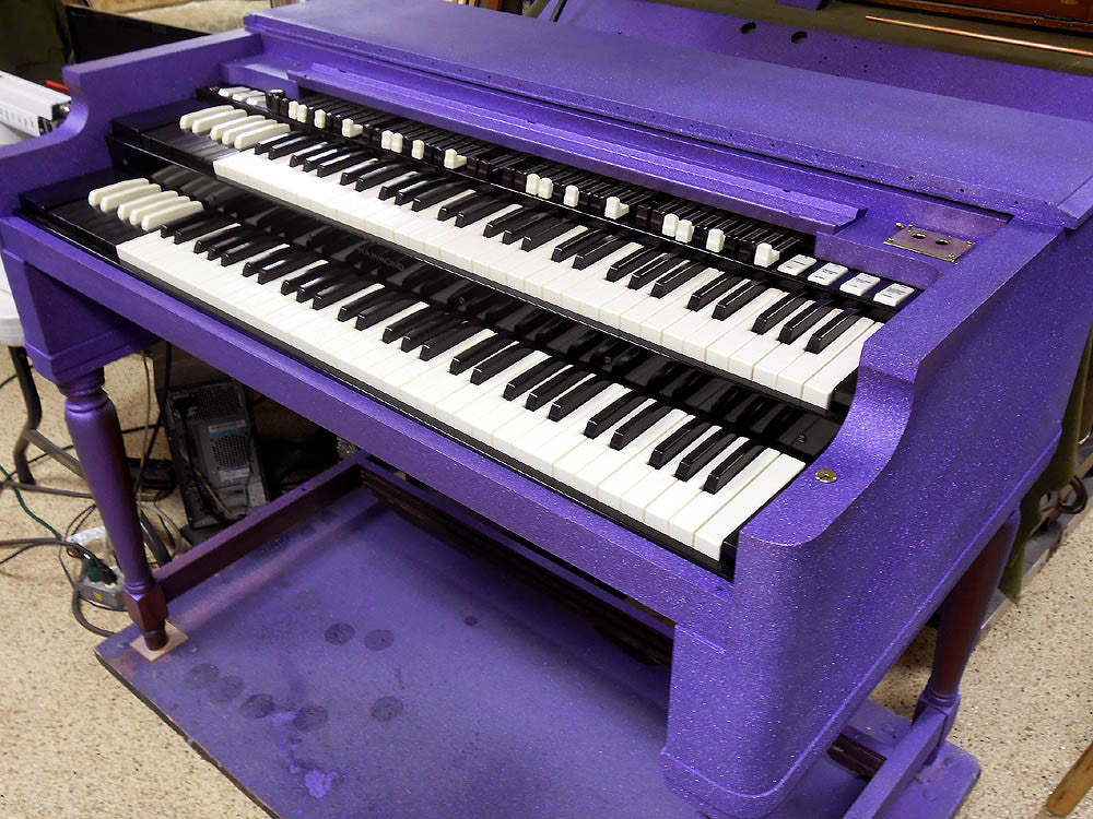 Hammond Organ B3 PURPLE GLITTER