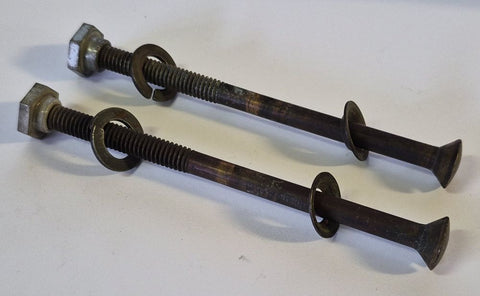 Pedal Board Contact Assembly Mounting Bolt, Nut & Washers (Pair) A & B series Organs "Original finish"
