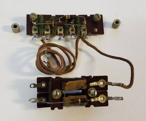 Resistor Panel / Pedal Filter Assembly (B2 / C2 series)