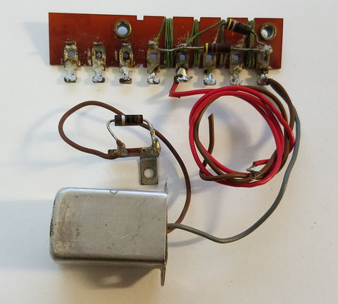 Resistor Panel / Pedal Filter Assembly (late B3/C3 series)