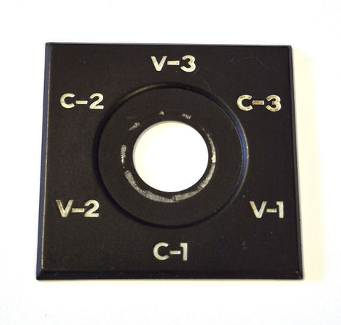 Vibrato / Chorus Knob Plate