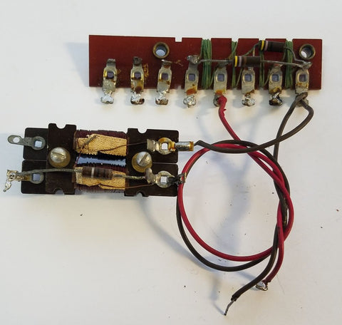 Resistor Panel / Pedal Filter Assembly (early B3/C3 series)