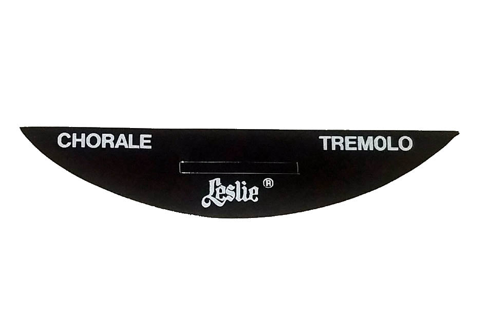 Label Chorale/Tremolo Switch Label