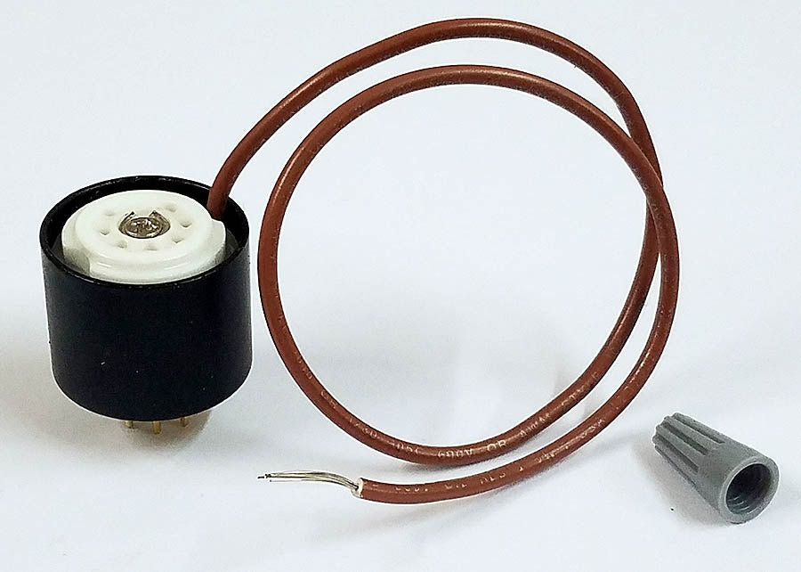 B+ 6X4 Tube Socket Adapter for Hammond Organ AO-28 Preamp