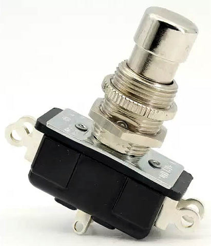 Switch (push button) DPDT for Leslie Combo Preamp Pedal (Side Solder Lugs)