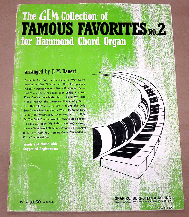 Famous Favorites for the Hammond Organ #2