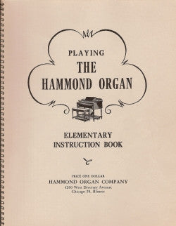Playing the Hammond Organ