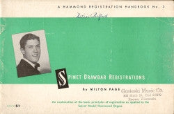 Hammond Spinet Drawbar Book #3