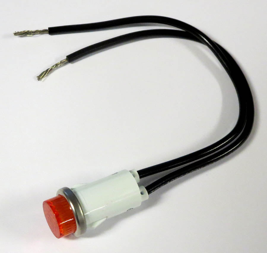 Leslie Combo Pedal Indicator Neon Lamp - Amber