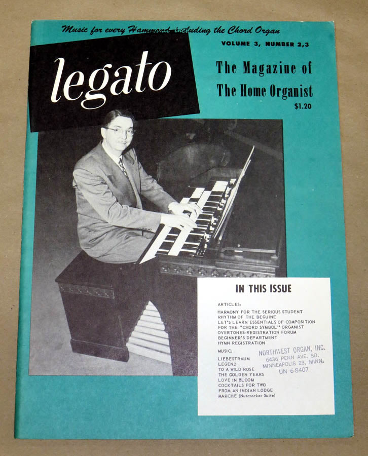 Legato "The Magazine of the Home Organist" vol 3 #2,3