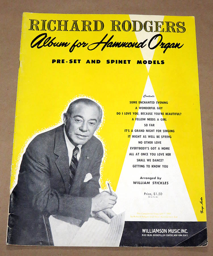 Richard Rodgers Album for the Hammond Organ