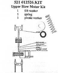 Spring kit for slow motor (upper) for Leslie Speaker