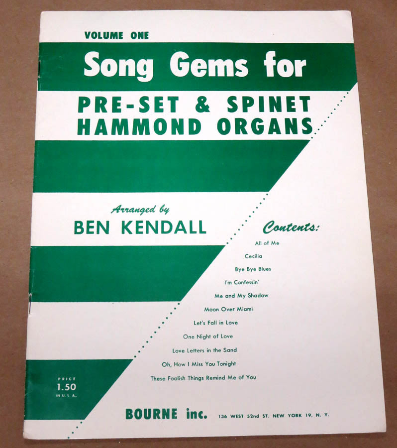 Song Gems for the Hammond Organ #1